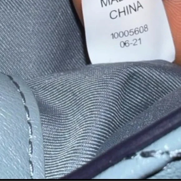 $428 TORY BURCH Rainwater KIRA CHEVRON MINI BAG Crossbody - Picture 8 of 11